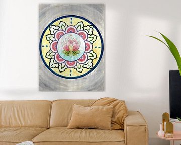 The Lotus Mandala by Sandra Steinke