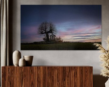 Zonsondergang in alle eenvoud van Mieke Engelbos Photography