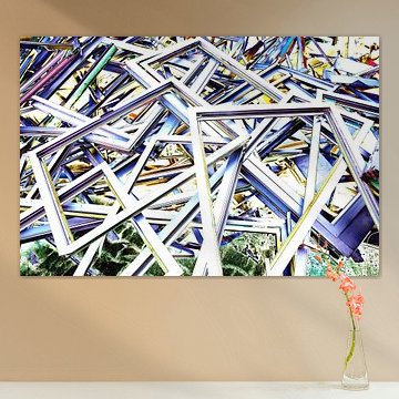 Disused window frames