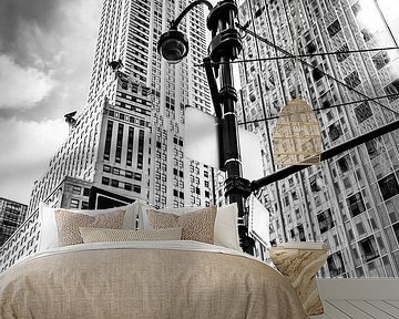 Chrysler Building, New York City (zwart-wit) van Sascha Kilmer