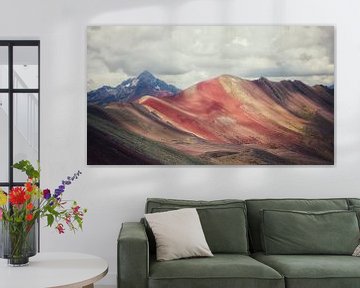 Rainbow Mountains Peru van Jesse Simonis
