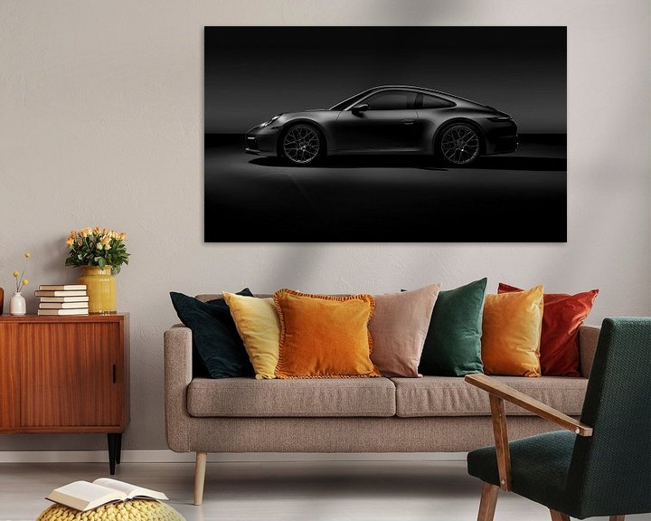 Beispiel: Porsche 911 Carrera 4S, Sportwagen. von Gert Hilbink