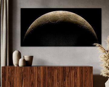 Mond - Mondsichel liegend von Max Steinwald