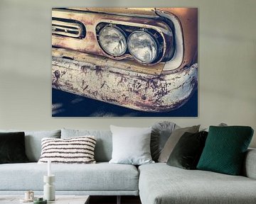 Headlight from Chevrolet Pick-up Vintage Vintage Car by Art By Dominic