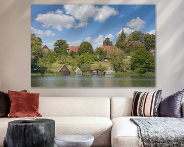 Idyll in the Mecklenburg Lake District by Peter Eckert