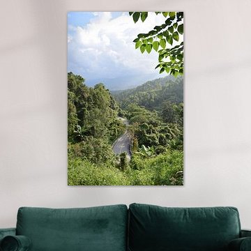 La belle route de montagne vers Pai sur Marcha Meijer