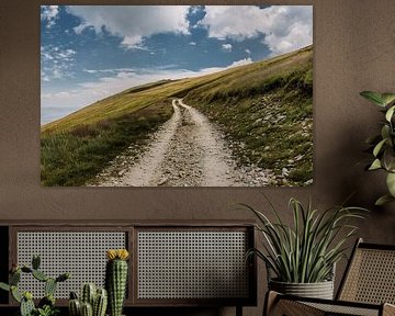 Wanderweg in den Bergen | Nord-Mazedonien | Landschaftsfotografie von Melody Drost