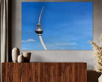 Fernsehturm Berlin - nach dem Sturm von Frank Herrmann