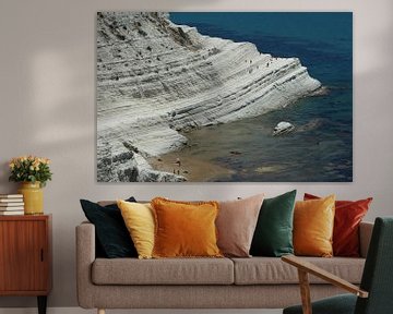 Türkische Treppe (Scala dei Turchi) Sizilien von Berg Photostore