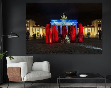 Das Brandenburger Tor Berlin in besonderem Licht von Frank Herrmann