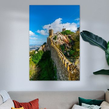 Auf dem Berg in Sintra, Portugal