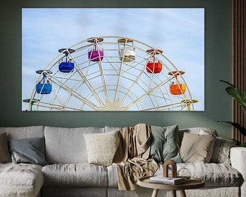 Grande roue à Barcelone, Espagne sur Jessica Lokker