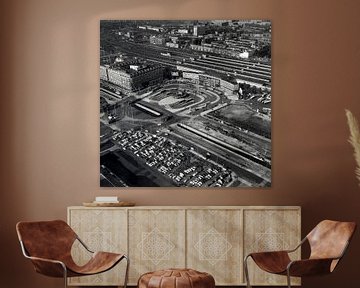 Rotterdam - Weena - Centraal Station 26-10-1967 van Roel Dijkstra