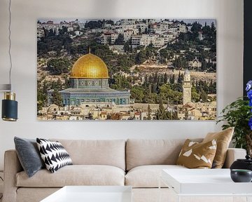 Dome of the Rock in Jeruzalem van Jessica Lokker