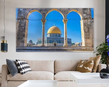 Dôme du Rocher, Jérusalem sur Jessica Lokker