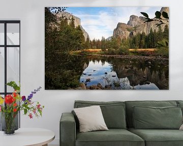 Yosemite Valley in prachtige herfstkleuren van Wouter van der Ent