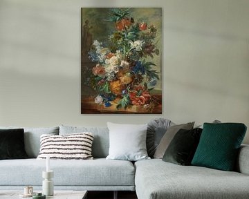 Stilleven met bloemen, Jan van Huysum