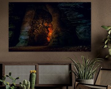 Grotte de Golums - Mine de stalagmites en Pologne sur Jakob Baranowski - Photography - Video - Photoshop