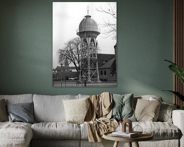 Oude markante watertoren, Gronau van Tim Lotterman Photography