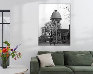 Oude markante watertoren, Gronau van Tim Lotterman Photography