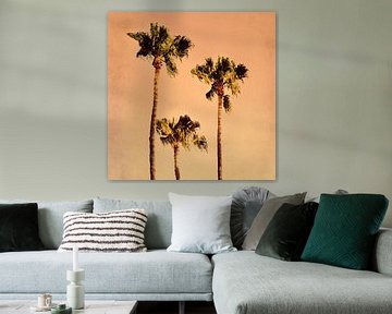 POPPY PALM TREES no4A by Pia Schneider