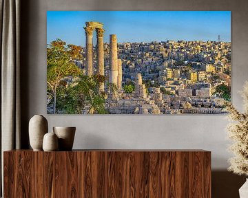 Citadel of Amman, Jordan by Jessica Lokker