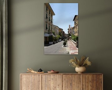 Straat in Montecatini Terme van Sander Miedema