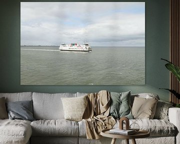 Boat to Texel by Sander Miedema