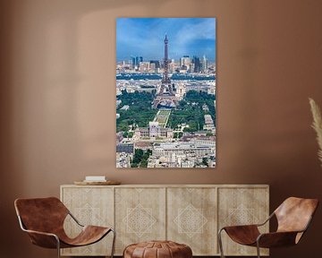 Paris Skyline von Melanie Viola