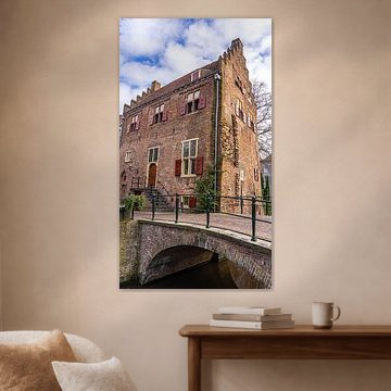 Maison avec pont à Amersfoort, Pays-Bas