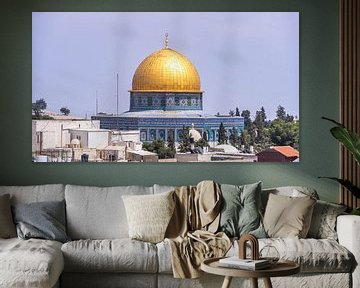 Dome of the Rock in Jeruzalem van Jessica Lokker