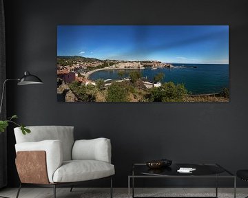 Collioure Panorama by Frank Herrmann