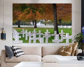 Margraten Amerikaanse begraafplaats "de rust". van Onno Alblas