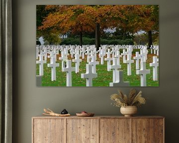 Margraten Amerikaanse begraafplaats "eeuwige rust". van Onno Alblas