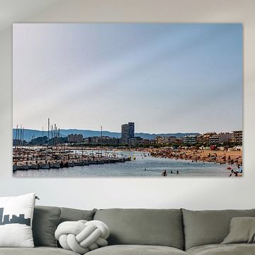 Strand an der spanischen Küste