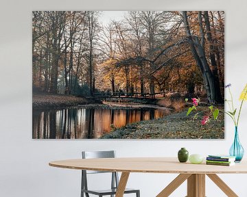 Brücke im Wald von Inge Pots