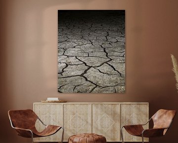 Dehydrated soil by Sanne van Gelder