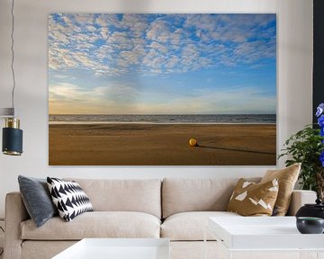 Boei op het strand van Johan Vanbockryck