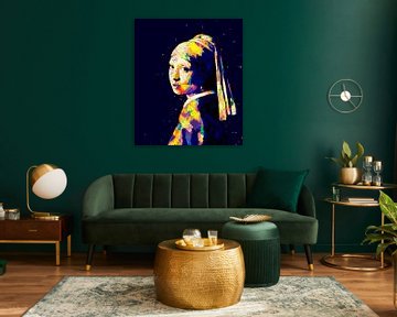 Girl with the pearl Popart
