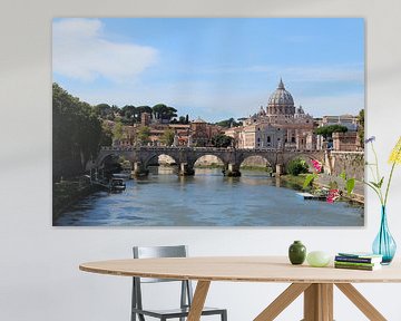 View/Skyline Rome Italy by Berg Photostore