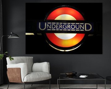 Londoner Untergrundbahn von Berg Photostore