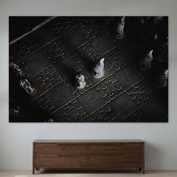 The beginning of the duel.