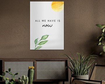 All we have is now van Studio Allee