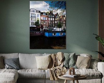 Schöne Szene der Amsterdamer Immobilien von ina kleiman