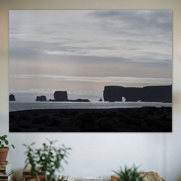 Coucher de soleil en Islande