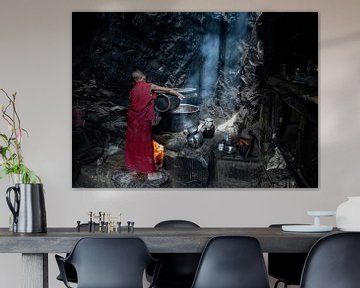 Jak-Tee wird für die Mönche gekocht von Affect Fotografie