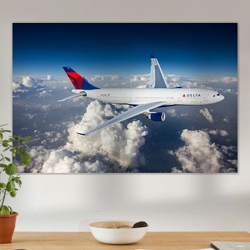 Delta Air Lines Airbus A330-200 in Reiseflughöhe