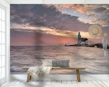 Lighthouse Marken by John Leeninga