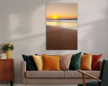 Dream beach at sunset, Fuerteventura, Canary Islands, Spain by Markus Lange