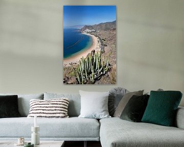 Strand Playa de las Teresitas, Teneriffa, Kanarische Inseln, Spanien von Markus Lange